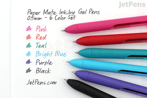 koolstof haat regisseur Paper Mate InkJoy Gel Pen - 0.5 mm - 6 Color Set | JetPens