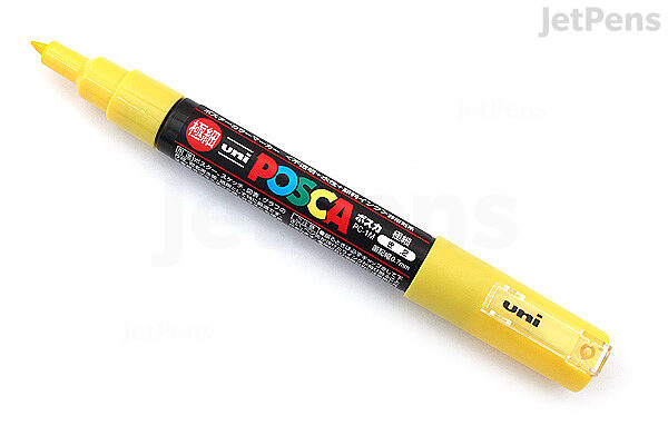 Posca PC-1M Extra Fine Yellow Paint Marker