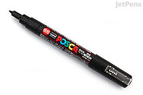 Uni Posca Paint Marker PC-1M - Black - Extra Fine Point - UNI PC1M.24