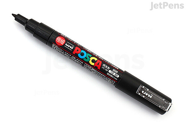 Uni Posca Paint Marker PC-1M - Black - Extra Fine Point