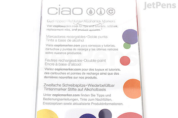 Copic Ciao 6 Marker Set - Primary
