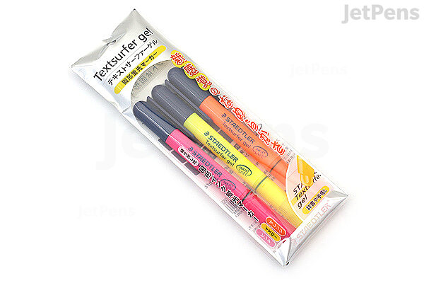 Refillable Bible Dry Highlighter Pencil in 3 Colors: Yellow, Pink