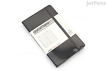 Leuchtturm1917 Hardcover Notebook - Pocket (A6) - Black - Ruled - LEUCHTTURM1917 334821