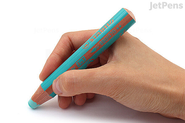 STABILO Crayon couleur Woody 3 in 1 882/470-570 Duo, turquoise