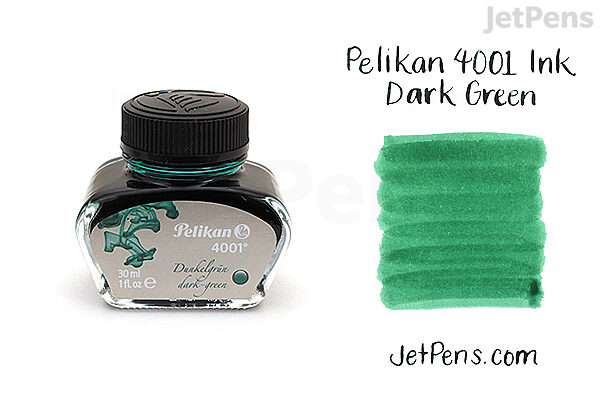 Pelikan 4001 Dark Green Ink - 30 ml Bottle
