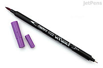 Marvy Le Plume II Double-Sided Watercolor Marker - Pale Violet (31) - MARVY 1122-#31