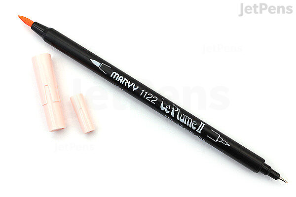 Marvy Le Plume II Double-Sided Watercolor Marker - Pale Pink (47) - MARVY 1122-#47