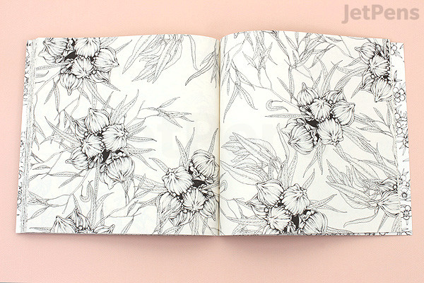 Jetpens Com Where The Wildflowers Grow Coloring Book Adriana Picker