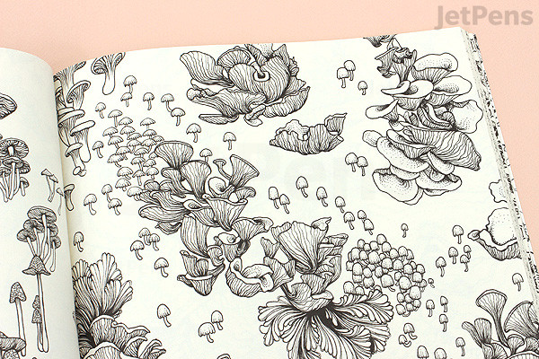 Jetpens Com The Garden Of Earthly Delights Coloring Book Adriana Picker