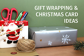 Gift Wrapping & Christmas Card Ideas Gift Wrapping & Christmas Card Ideas