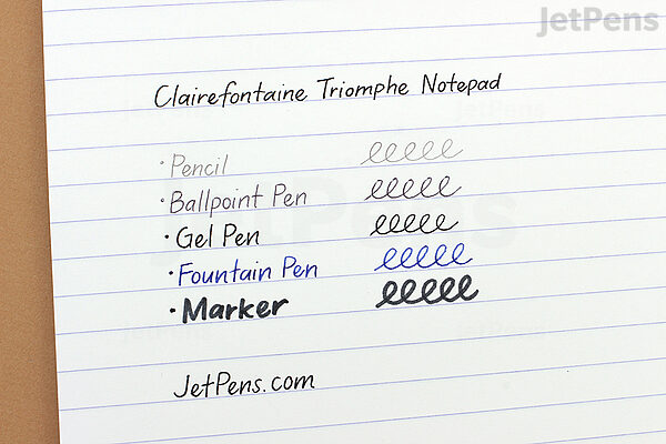 Clairefontaine Triomphe A4 Notepad - Lined – Fountain Pen Revolution