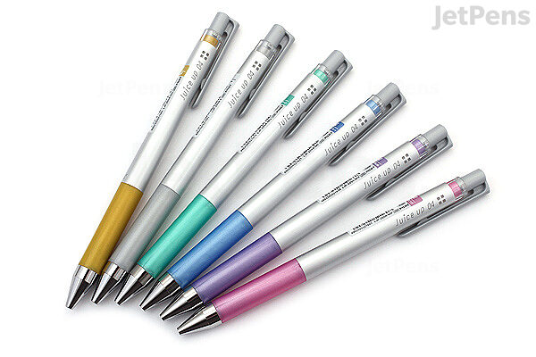 Pen Review: Pilot Juice 6-Color Metallic & Pastel Sets (with Bonus