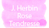 J. Herbin Rose Tendresse