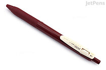 Zebra Sarasa Clip Gel Pen - 0.5 mm - Vintage Color - Red Black - ZEBRA JJ15-VRB