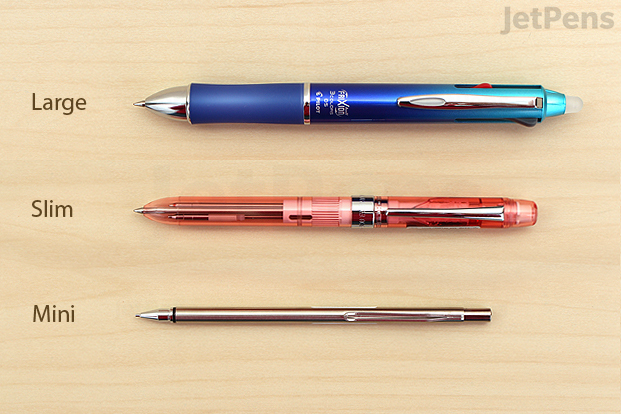 Look for a multi pen that fits your hands and where you plan to carry it.