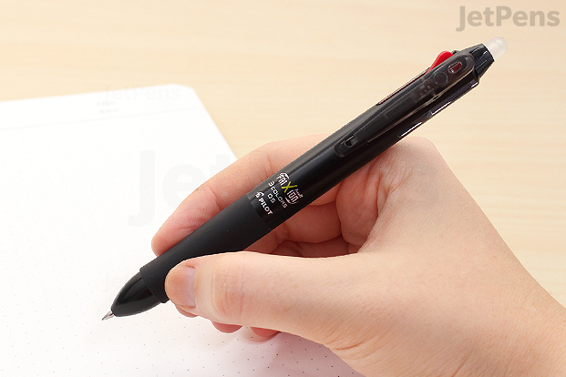 The Pilot FriXion Multi Pen is a conveniently erasable gel pen.