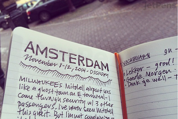 Travel Sketchnotes from Amsterdam