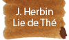 J. Herbin Lie de Thé