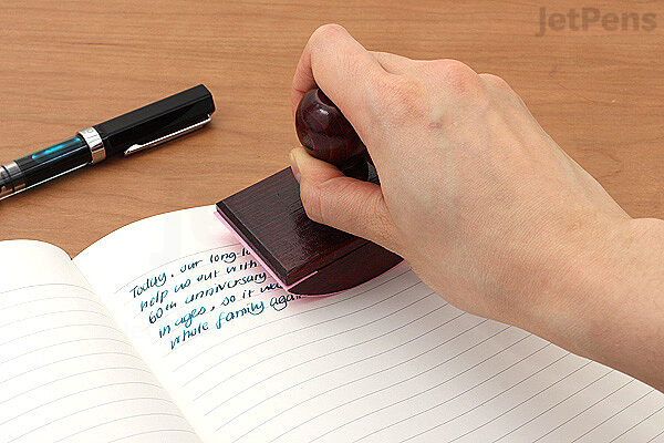 J Herbin Rocker Style Wooden Ink Blotter Jetpens J Herbin Rocker Style Wooden Ink