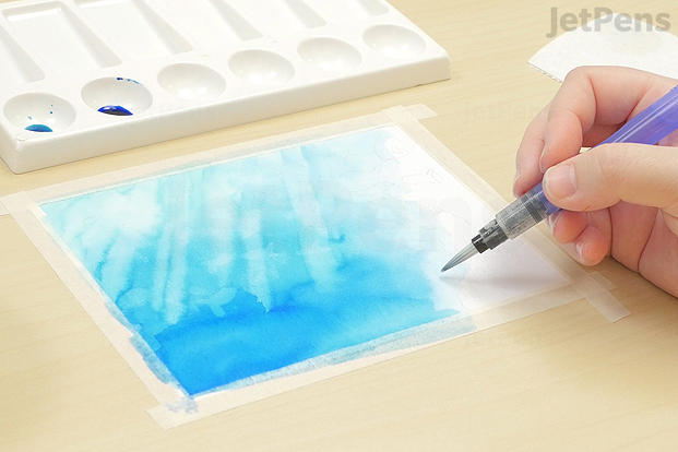 Waterproof Ink In Fountain Pens For Watercolor Painting – Greenleaf &  Blueberry