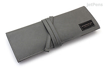 Saki P-660 Roll Pen Case - Leatherette - Medium - Gray - SAKI 660032