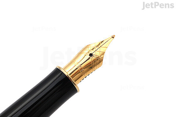 Parker Sonnet Chiseled Golden Gold Trim Slim Ballpoint Pen-Montgomery Pens  Fountain Pen Store 212 420 1312