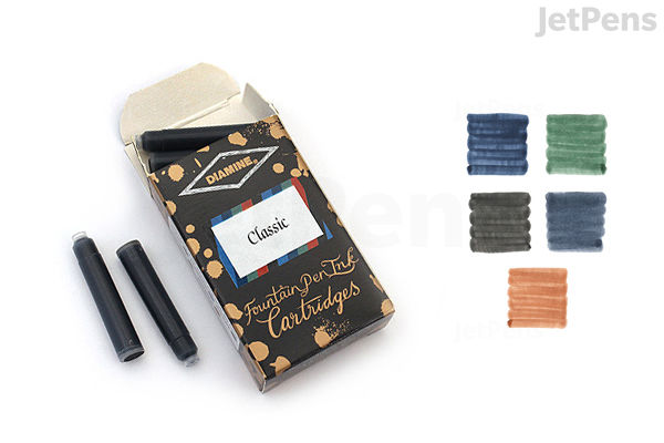 Diamine Classic Ink Set 20 Cartridges JetPens - Main Image