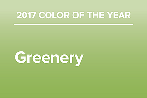2017 Color of the Year - Greenery