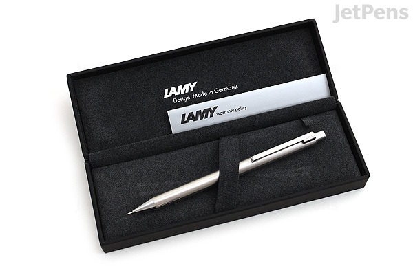 Lamy Econ Mechanical Pencil - 0.7 mm - Stainless Steel Body - JetPens.com