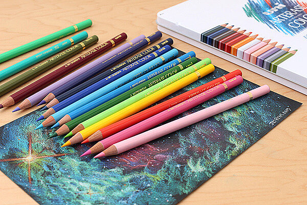 Pencil colors, Coloured pencils macro, bright colors for ba…