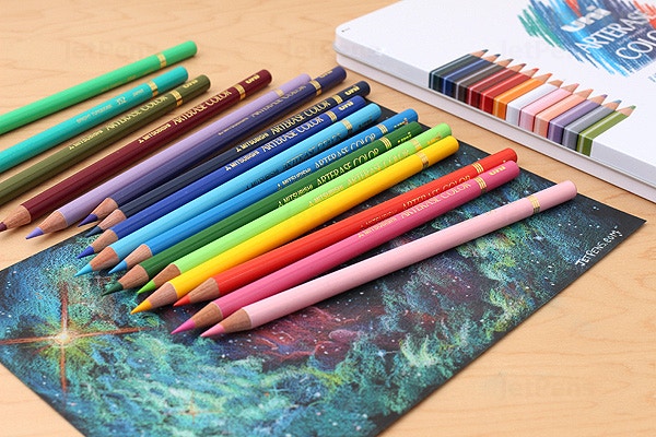 Uni Arterase Color Pencil - Bright Turquoise (352) - UNI UACN.352