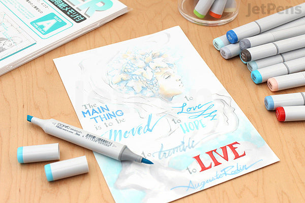 Copic Sketch Marker 100 Black JetPens