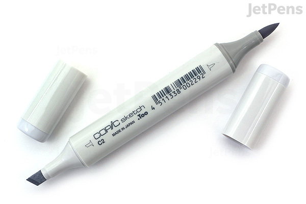 copic sketch marker c2 cool gray no 2 jetpens com
