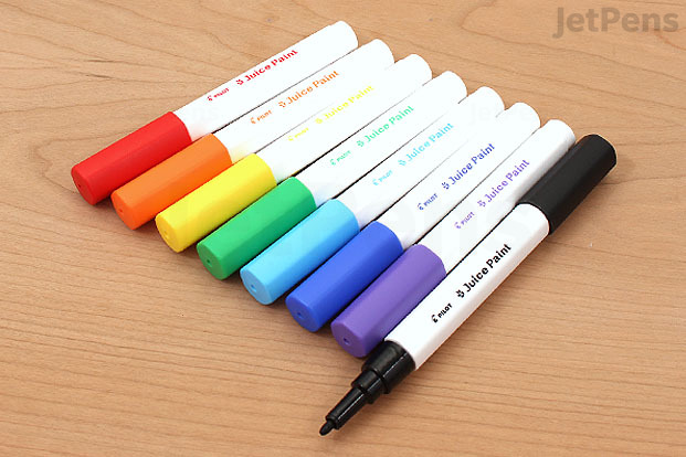 LOVE these paint pens, they're more vibrant than other similar brands , grabie  acrylic markers