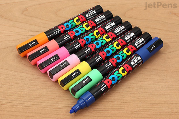 How To Pick The Right Posca Paint Pen · Artsy Fartsy Life