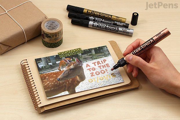 Sakura Pen-Touch Paint Marker Application