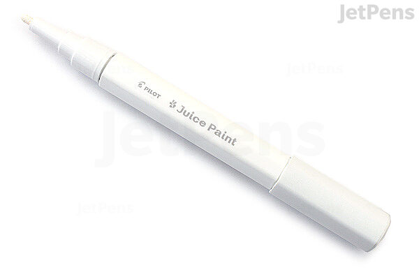 White Permanent Marker, Fine Bullet Tip, White