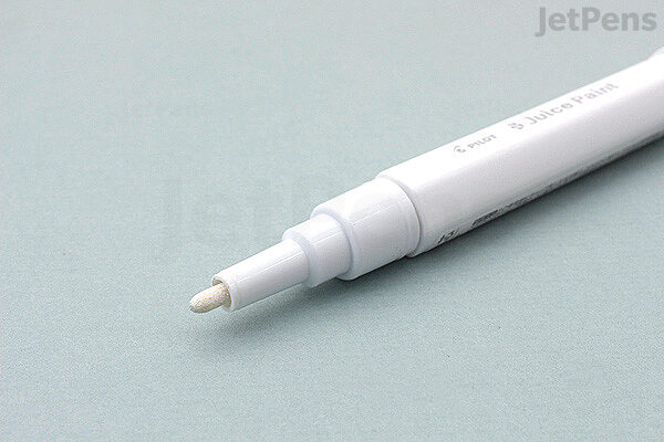 5 Pcs White Paint Marker Set 1.0mm Fine Tip Oily Permanent Paint