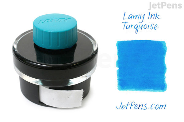 LAMY T 52 Turquoise Ink - 50 ml Bottle | JetPens