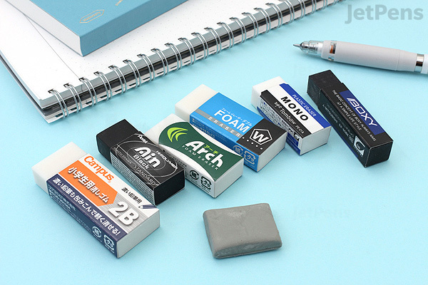 JetPens Eraser Sampler