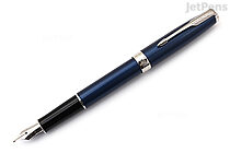 Parker Sonnet Fountain Pen - Blue Lacquer - Chrome Trim - Medium Nib - PARKER 1945364