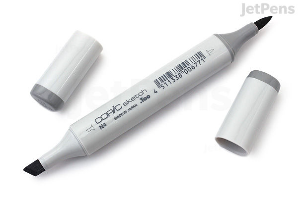 Copic Sketch Marker N4 Neutral Gray JetPens1