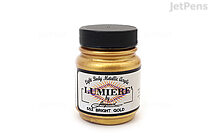 Jacquard Lumiere Acrylic Paint - Bright Gold - 2.25 oz Bottle - JACQUARD JAJAC1552