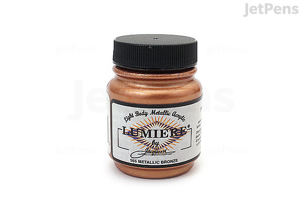 Jacquard Lumiere Fabric Color - Metallic Gold, 2.25oz Jar