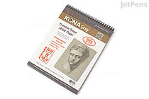 Global Art Hand Book Kona Grey Drawing Pad - 8" x 10" - GLOBAL ART 662810