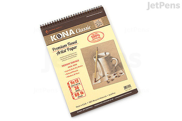 Kona Classic Premium Toned Artist Paper Pad