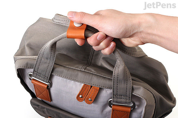 Jetpen Backpack Doughnut Macaroon Standard Backpack - Khaki x Army | JetPens