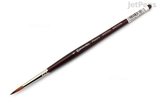 Escoda Prado Tame Synthetic Brush - Series 1462 - Round 6 - JetPens.com