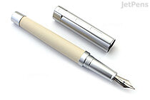 Staedtler Initium Corium Simplex Fountain Pen - Beige Leather - Fine Nib - STAEDTLER 9PC130F