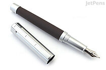 Staedtler Initium Corium Simplex Fountain Pen - Brown Leather - Medium Nib - STAEDTLER 9PC137M